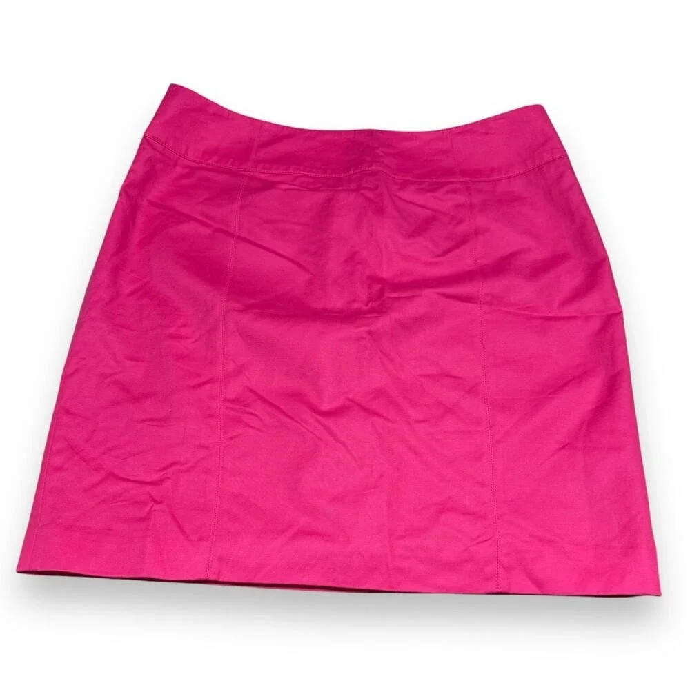 Worthington Womens Skirt‎ Sz 16 Cheerful Pink Pencil Short NEW Bright